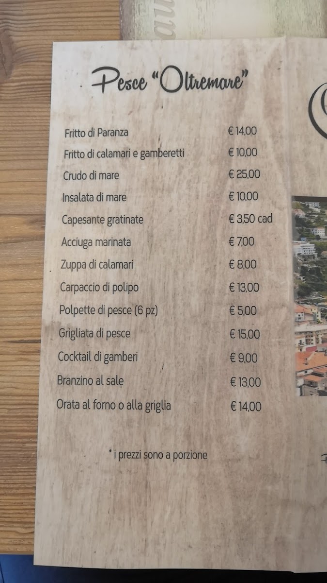 Menu Pizzeria Oltremare Specialita Di Pesce E Pizza-2